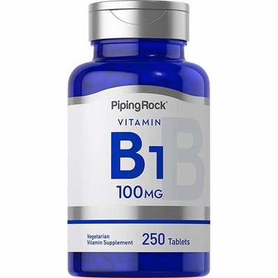 Piping Rock Vitamin B-1 (thiamin) | 250 Mg | 200 Coated Caplets : Target