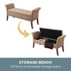 Designs4Comfort Garbo Storage Bench - Breighton Home - 4 of 4