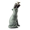 SPI Home Observant Cat Garden Sculpture – 20.5" Tall Bronze Metal Outdoor Cat Statue, Whimsical Feline Décor for Garden or Patio - 3 of 3