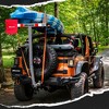 Mockins 2-in-1 Heavy Duty Truck Bed Extender w/ Stabilizer, Straps & Flag - 2 of 4