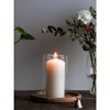 3x6 Pillar Candles Set of 3 - Large Pillar Candles Long Burning Perfect for Any Occasion - Cylinder Candles Unscented Long Burning - 4 of 4