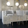 TOV Furniture Betty Velvet Stool - 2 of 4