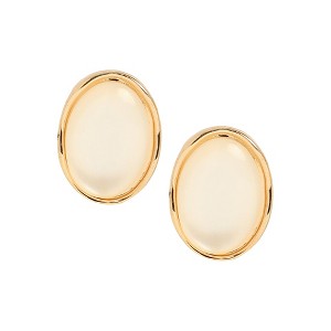 SOHI Women's Opal White The Diana Stud Earrings - 1 of 4