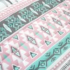 Kids' Boho Llama Reversible Oversized Quilt Set Pink/Aqua - Lush Décor - image 3 of 4