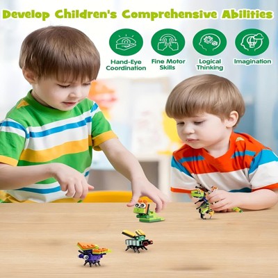 Animal InsectMini Building Block Set, 912pcs Creative Toy Model, A ...