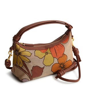 Vera Bradley Women's Oxford Canvas Roxbury Crescent Crossbody Bag - 1 of 3