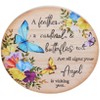 The Lakeside Collection Angel Plaque with Cardinal and Butterfly Sentiment and Art - 3 of 4