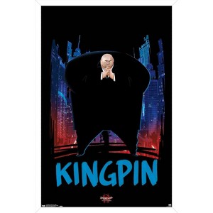 Trends International Marvel Spider-Man - Into The Spider-Verse - Kingpin Framed Wall Poster Prints - 1 of 4