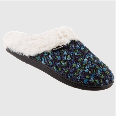 Isotoner Women's Sweater Knit Amanda Hoodback Slippers