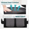 FURNIinspire Task And Office Chairs Ergonomic Computer Mesh Chair With Flip-Up Armrests, Lumbar Support, Adjustable Height, Black, 26"*26"*48" - 2 of 4