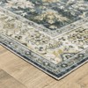 Oriental Weavers Charleston CHA08 Blue /Gold Indoor Area Rug - 5' x 7' - 2 of 4