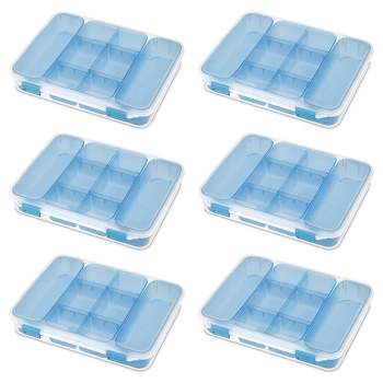 Sterilite 14028606 Divided Storage Case for Crafting and Hardware