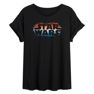 Women's - Star Wars -  Oversized Graphic T-Shirt - 1 of 4