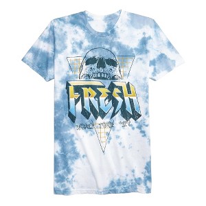 American Rag Womens Fresh Rocker Tie-Dyed Graphic T-Shirt - 1 of 1