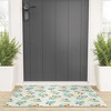 Jacqueline Maldonado Tulips and Lattice Natural 36" x 24" Welcome Mat - Society6 - 2 of 3