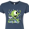 Women's - Disney - Mike Yay It's My Birthday Fitted Graphic T-Shirt - 2 of 3
