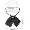 Elerevyo Women's Adjustable Satin Classic Bow Tie - 2 of 4