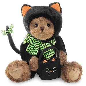 Bearington Midnight Magic Halloween Plush, 12 Inch Stuffed Animals Halloween Teddy Bear - 1 of 4