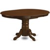HomeStock Kenley Dinette Table With A Leaf And Seat Chairs, Espresso - 4 of 4