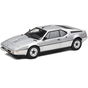 1980 BMW M1 Silver Metallic 1/18 Diecast Model Car by Norev - 1 of 1