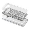 Reiko Samsung Galaxy S8 Edge /S8+/ S8 Plus Shine Glitter Shimmer Leopard Hybrid Case in Silver - 3 of 4