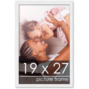 PosterPalooza | 19x27 Wood Frame with UV Acrylic, 6 Finishes: Black, White, Bronze, Silver, Wood, Mahogany - 1 of 4
