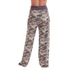 Just Love Womens Wide Leg Casual Comfy Flowy Loose Stretch - Palazzo Pajama Pants PJs - 3 of 3