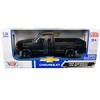 1992 Chevrolet 454 SS Pickup Truck Matt Black 1/24 Diecast Model Car by Motormax - 3 of 3
