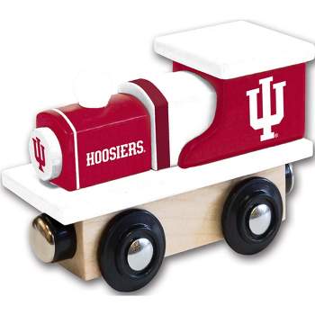 MasterPieces Officially Licensed NCAA Indiana Hoosiers Wooden Toy Train Engine For Kids