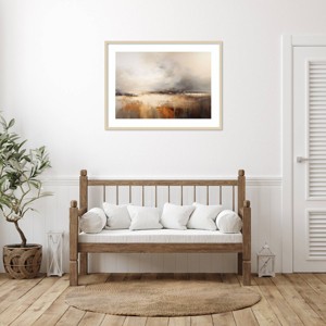 Amanti Art Elegant Ivory Landscape II by Lazar Studio Wood Framed Wall Art Print - 1 of 4