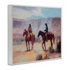 Stupell Industries Desert Cowboys Horses Landscape Framed Giclee Art - 2 of 4