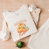 Simply Sage Market Farm Fresh Pumpkin Watercolor Lightweight Garment Dyed Sweatshirt - 3 of 4