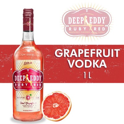 Deep Eddy Ruby Red Grapefruit Vodka - 1L Bottle