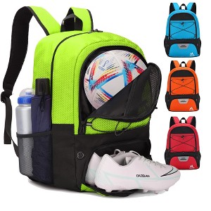 Generic Soccer Bag-Soccer Backpack&Backpack for&Football Volleyball& Basketball - 1 of 4