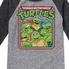 Boys' - Teenage Mutant Ninja Turtles - Retro Group Raglan Graphic T-Shirt - 2 of 4