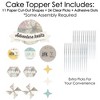 Big Dot of Happiness World Awaits - Travel Themed Party Cake Decorating Kit - Adventure Awaits Cake Topper Set - 11 Pieces - 3 of 4