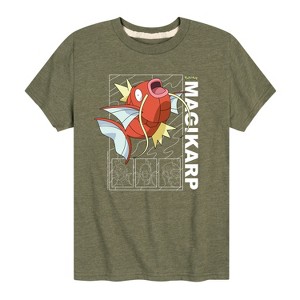Boys' - Pokémon - Magikarp Water Type Short Sleeve Graphic T-Shirt - 1 of 4