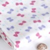 Slickblue Pink & Purple Bowknot Coral Fleece Throw Blanket - 59" x 74.8", Soft & Cozy, Ideal for Bedroom, Living Room - 4 of 4