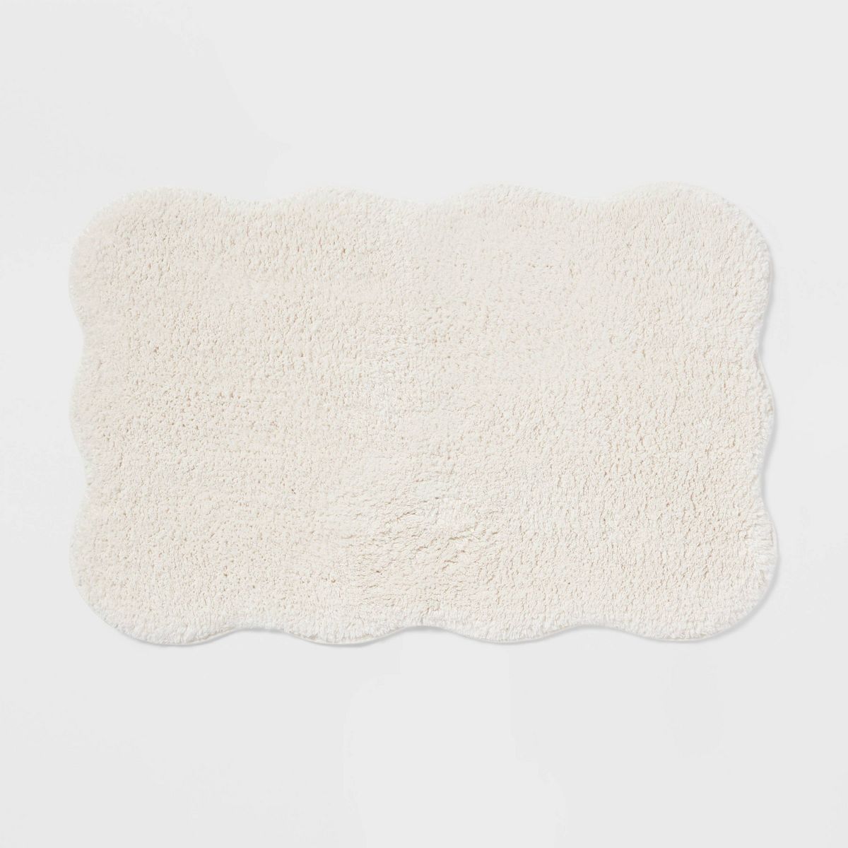 20"x30" Scallop Bath Rug Cream - Threshold™