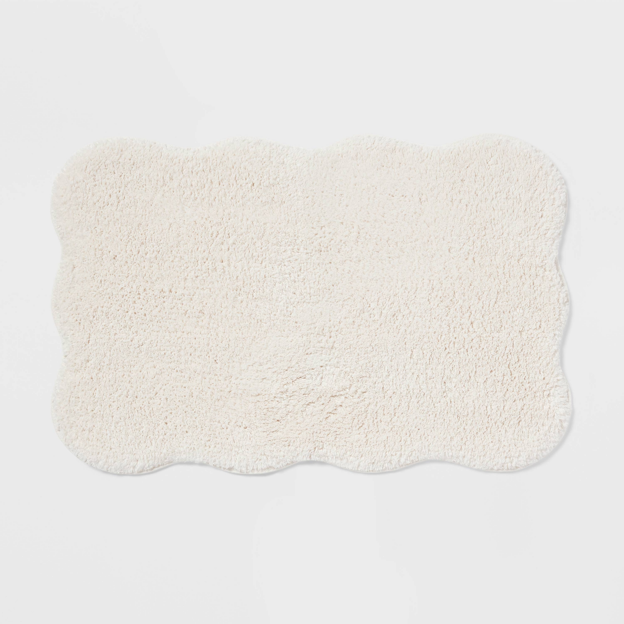 20"x30" Scallop Bath Rug Cream - Threshold™