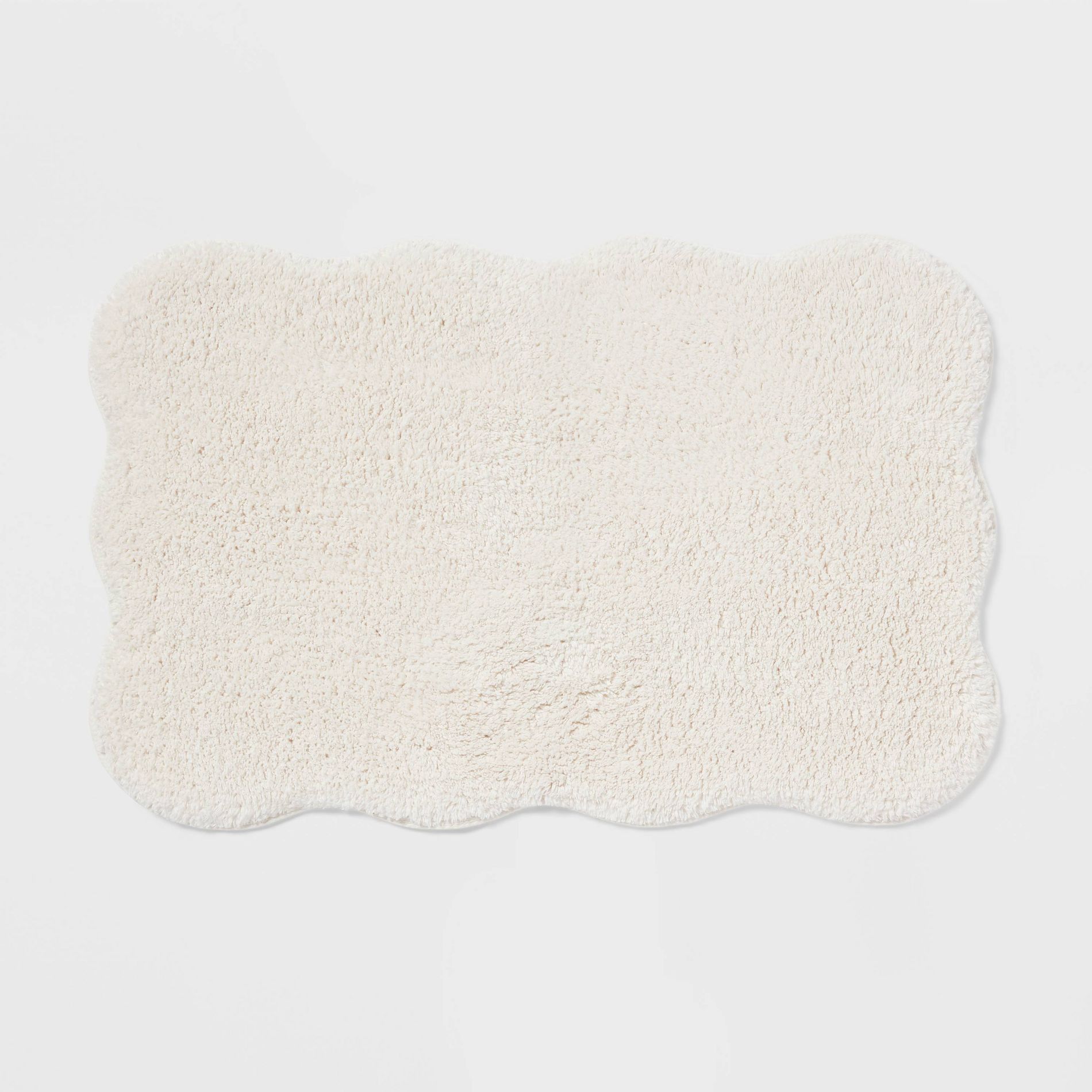 20"x30" Scallop Bath Rug Cream - Threshold™