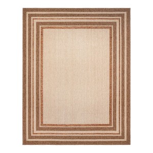 Gertmenian Ringley Simmone Modern Striped Flatweave Indoor Outdoor Area Rug - 1 of 4