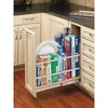 Rev-a-shelf 8 Pull Out Storage Organizer For Base Kitchen Cabinets,  Sliding Shelves For Utilities, Utensils Or Spices With Soft-close,  448ut-bcsc-8c : Target