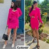 EXLURA Women's Professional Business Lightweight Blazer Dress Suit Sets 2 Piece Work Office Fashion Outfits - 4 of 4