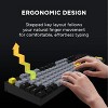 Evo Bytes 104-Key Wired Mechanical Keyboard with Mixed Optical Switches, RGB Backlit Custom Gaming Keyboard, for Windows/macOS - 3 of 4