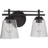 Craftmade Lighting Drake 2 - Light Vanity in  Flat Black - 2 of 2