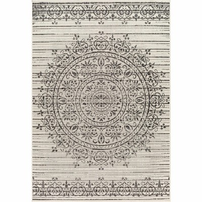 Hauteloom Honza Black & White Area Rug