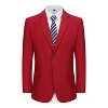 Braveman Men's Formal Two Piece 2-Piece Slim Fit Cut Suit Set - 2 of 4