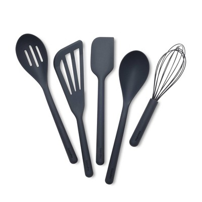 GreenPan 5pc Platinum Silicone Tools Utensil Set