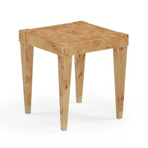 Brandyss Burl End Table Honey - 1 of 4